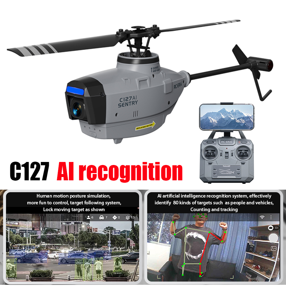 Rc Helicopter Single Rotor - طائرة هليكوبتر RC ERA C127 AI