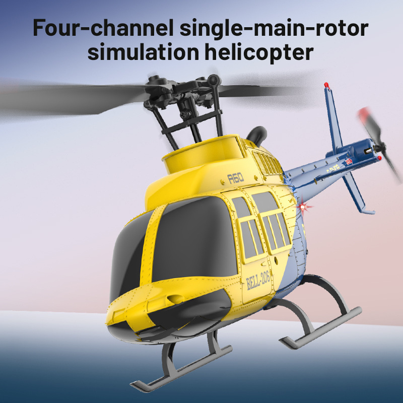 Rc Helicopter Gyro - جديد A60 Rc طائرة هليكوبتر 2.4G