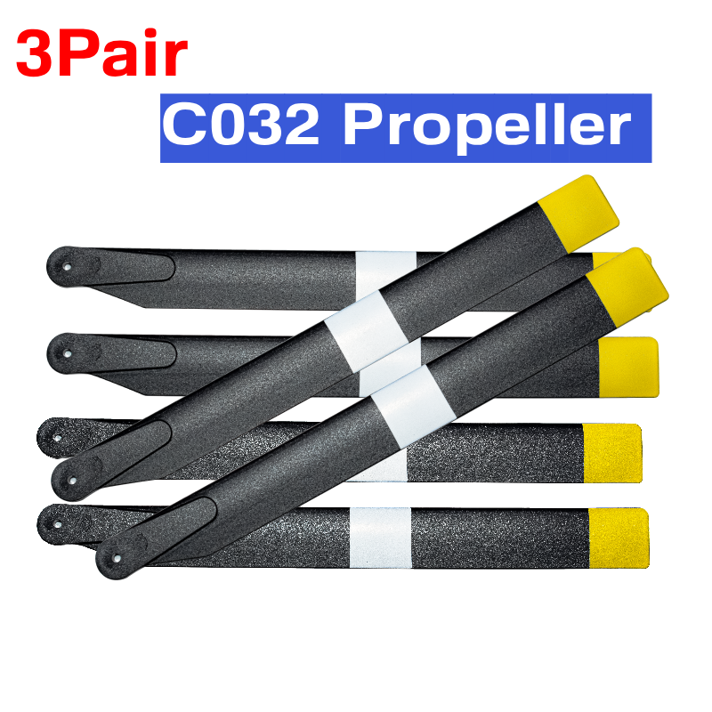 Rc Helicopter Blade - 3 قطع مروحة طائرات هليكوبتر RC