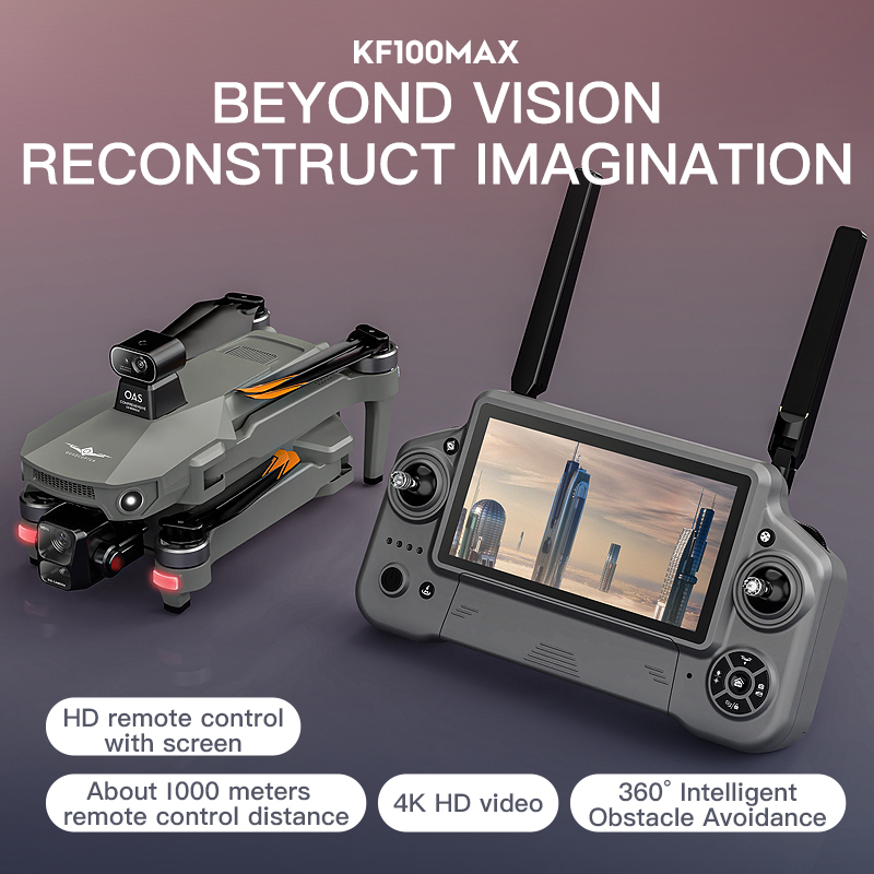 KF100 MAX GPS الطائرة بدون طيا - مراجعة Rc Helicopter Electric وسعره