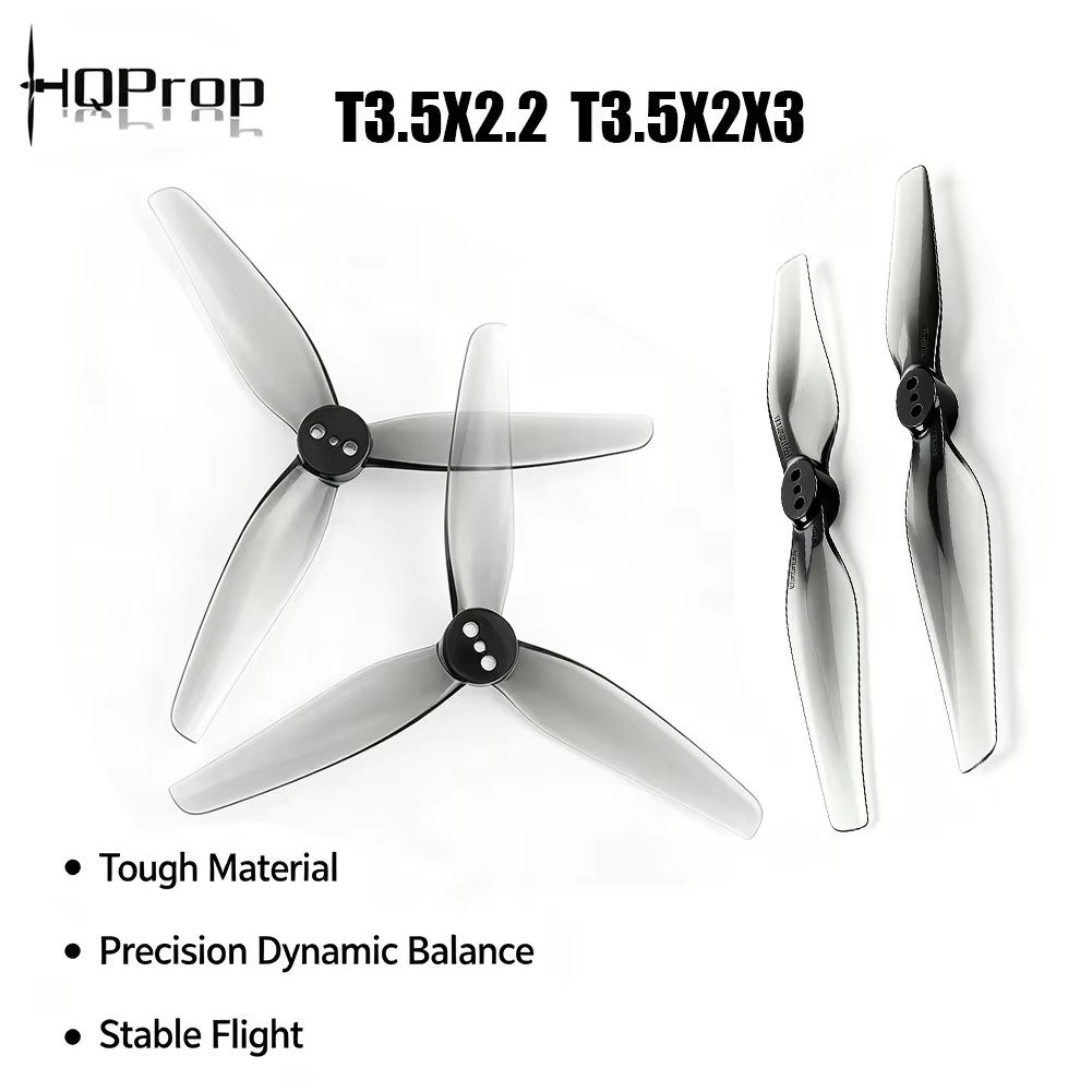 4 أزواج من مراوح HQProp T3.5X2 - مراجعة Rc Helicopter Blade وسعره