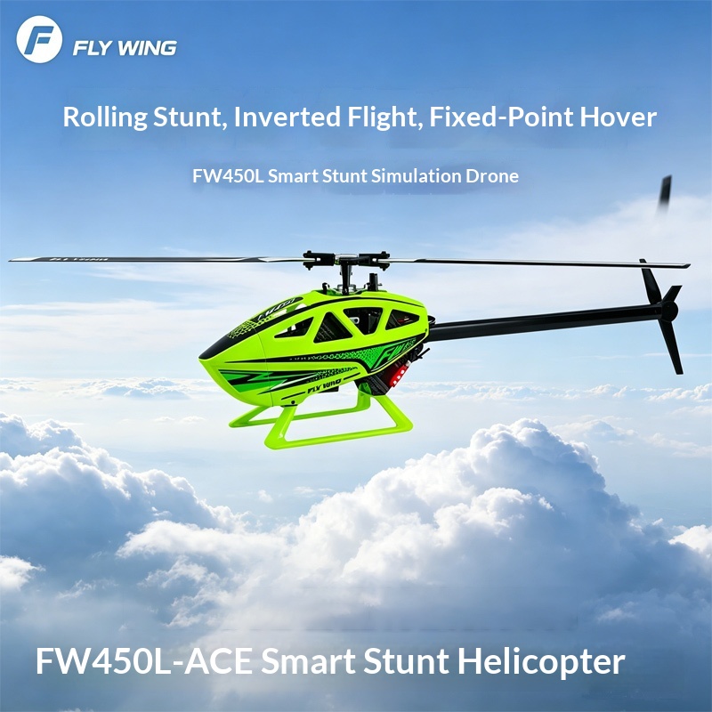 طائرة هليكوبتر Fly Wing Fw450L - مراجعة Rc Helicopter Single Rotor وسعره
